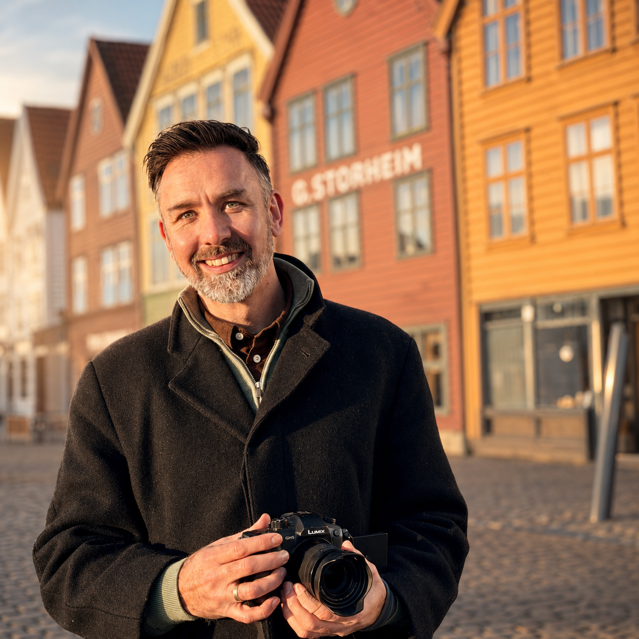 Haakon Mjaatvedt fra Utenfra filmer en bedrift